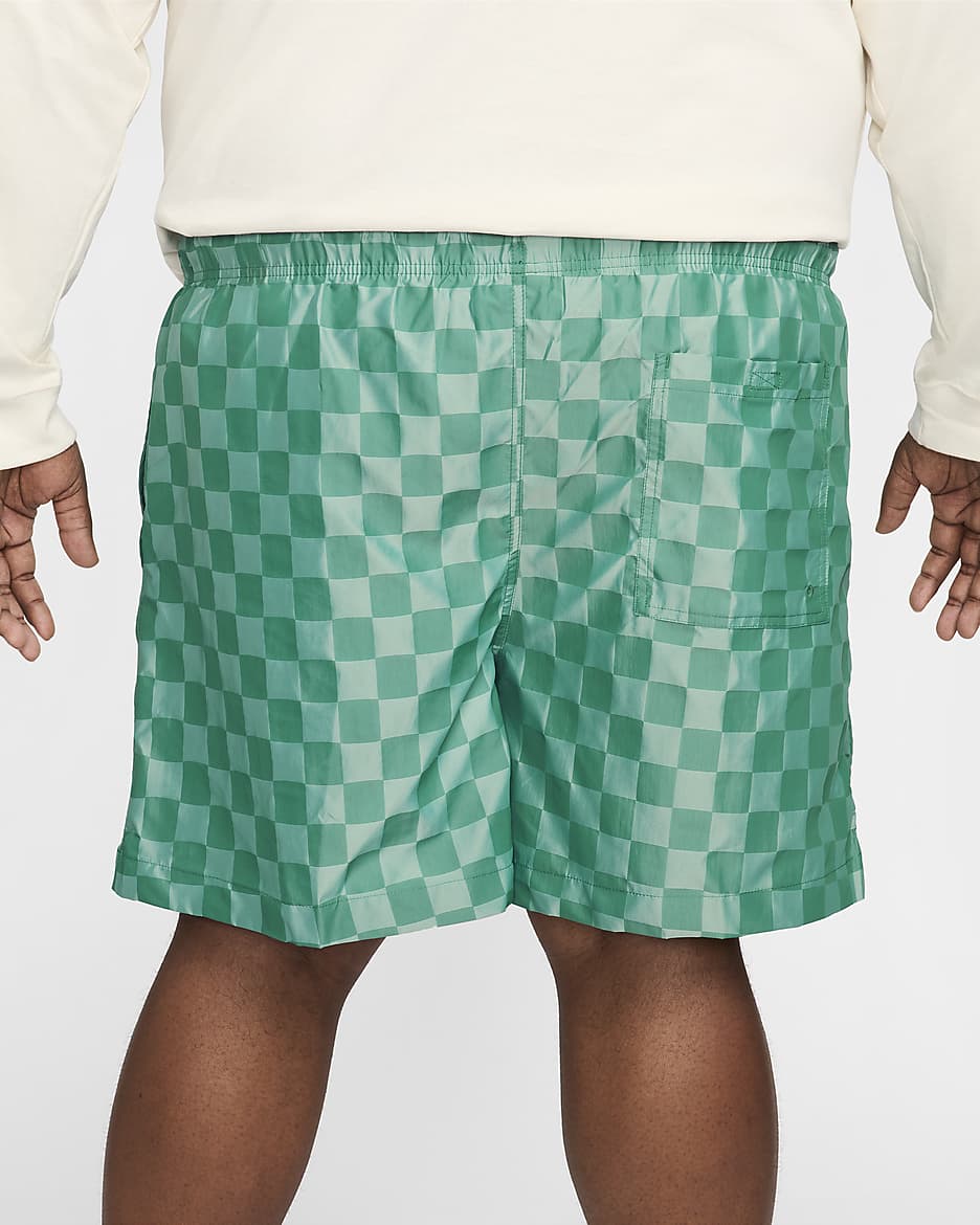 Nike plaid shorts hotsell